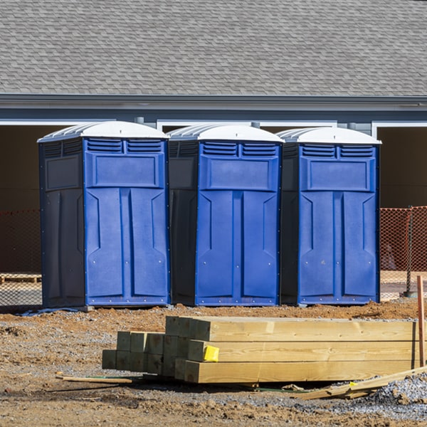 are there any restrictions on what items can be disposed of in the portable toilets in Teachey North Carolina